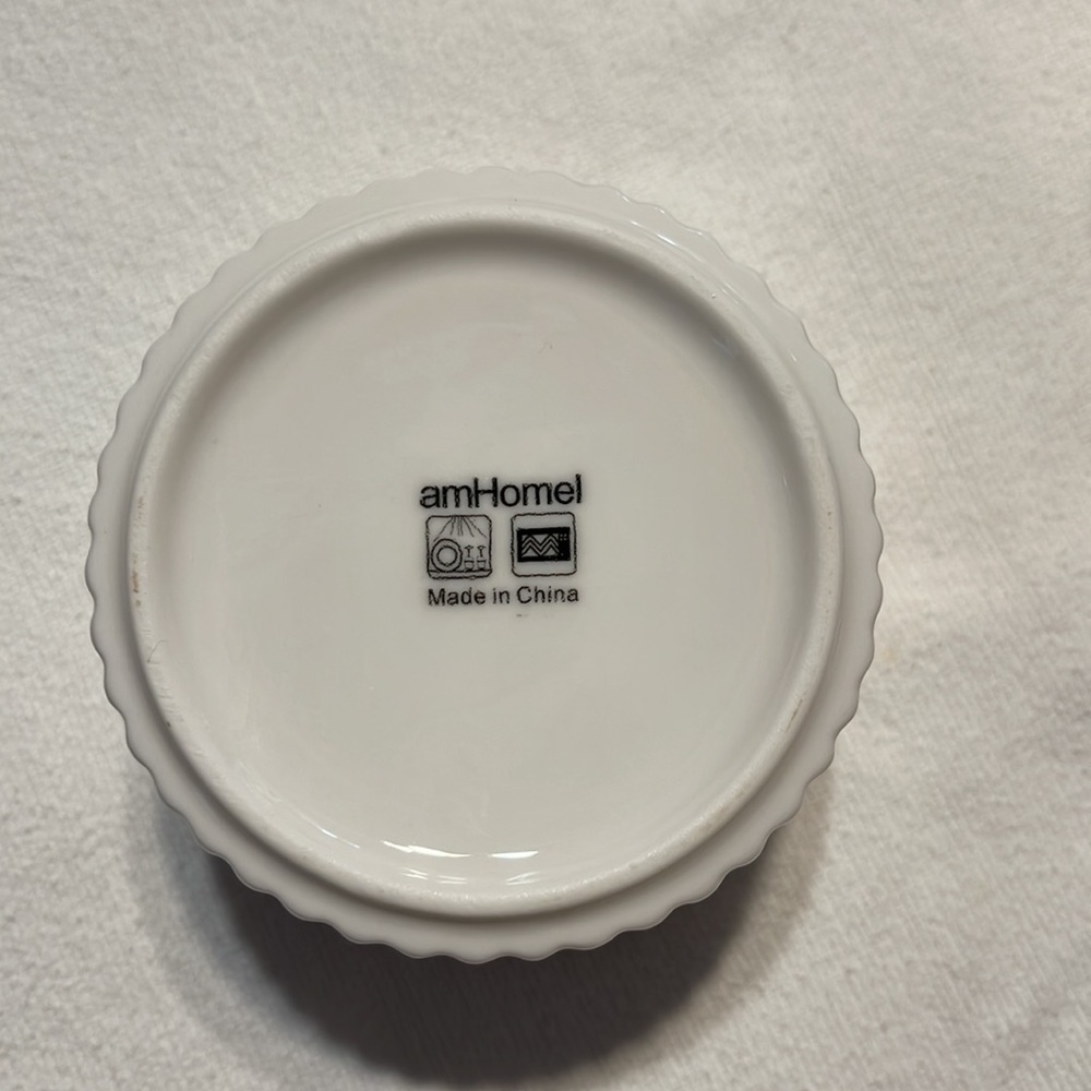 Ramekin Set 6 White Baking Kitchen Cooking Charcuterie Bowls Dishes Small - Picture 4 of 4